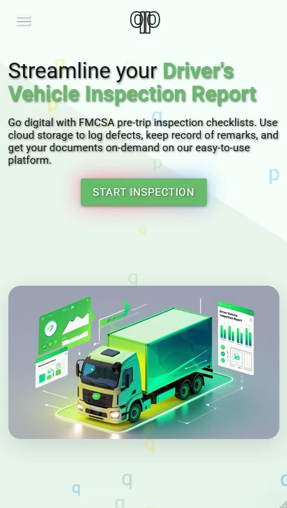 Mobile screenshot of the Pretriq web app